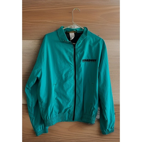 Vintage Other - Vintage 90s stardust casino and resort nylon rain bomber jacket‎ Large